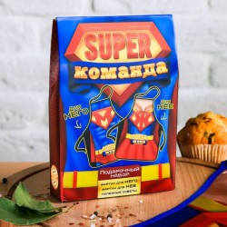 Набор фартуков для двоих «Super команда»